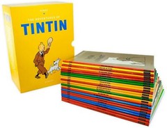 The Adventures of Tintin Boxset 23 Books Collection By Herge NEW Paperback
