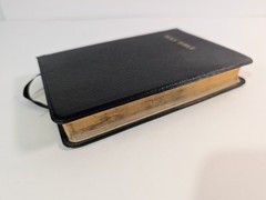 Cambridge Cameo Holy Bible KJV French Morocco Leather India Paper Vintage 1972