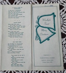 Vtg Wesotych Swiat Merry Christmas Phamphlet Book Songs Polish National Alliance