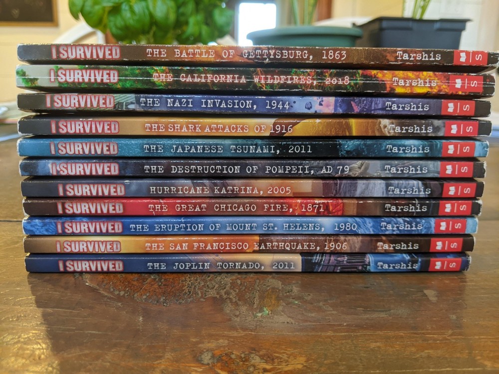 I SURVIVED Books Series LOT OF 11 Early Chapter Ages 7-10 – Lauren Tarshis