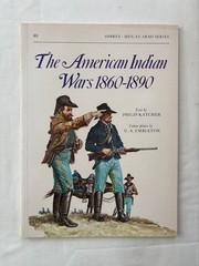 The American Indian Wars 1860-1890 Osprey 63 MINT