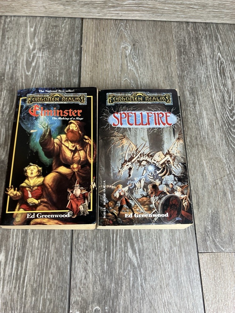 Forgotten Realms Elminster & Spellfire By Ed Greenwood Softcover Books