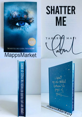 SIGNED Shatter Me Tahereh Mafi COLLECTOR’S DELUXE LIMITED EDITION HC ~ Stenciled