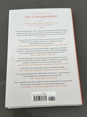 Correspondent : A Novel by Virginia Evans (2025, Hardcover)