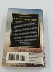 Warhammer 40K The Horus Heresy A Thousand Sons All Is Dust Paperback Book