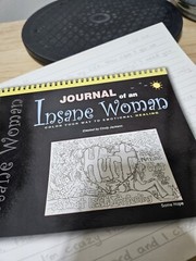 Journal Of An Insane Woman By Cindy Jackson-8 Pages Colered CHRISTIAN