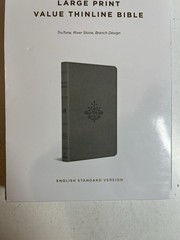 ESV Large Print Value Thinline Bible (Trutone, River Stone, Branch Design)