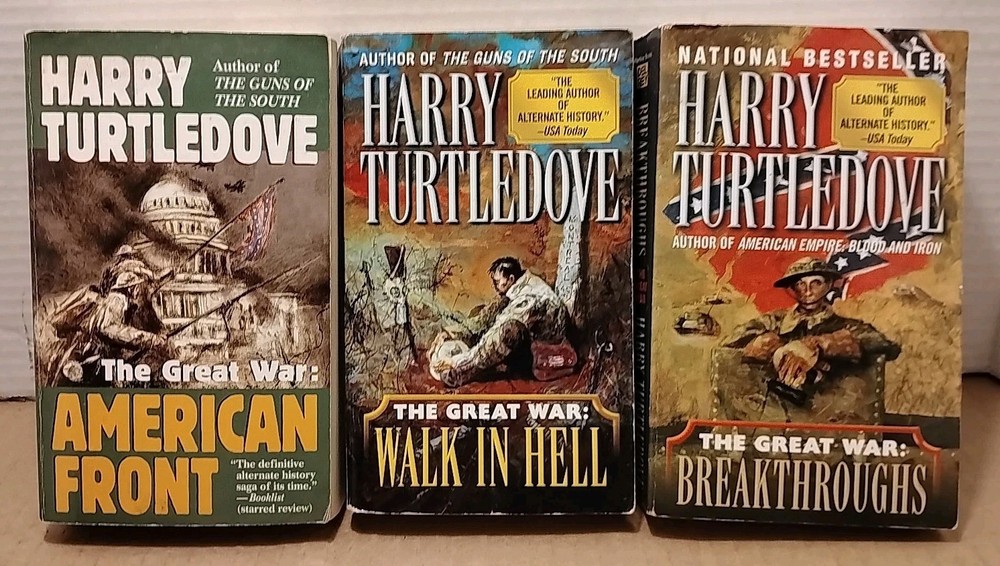 Harry Turtledove : The Great War Series – Vols. 1 to 3 – Complete in Paperback
