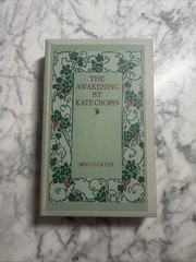 THE AWAKENING by Kate Chopin, 1st Edition Library Hardcover