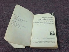 Algebra Two and Trigonometry Dressler Rich Amsco 1972