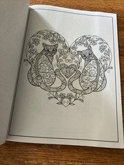 Cat Coloring Book 32 Playful Spring- Inspired Designs