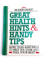 Great Health Hints and Handy Tips. Readers Digest Hardcover Great Condition.