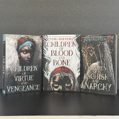 Tomi Adeyemi Children of Blood and Bone Legacy Of Orisha Trilogy HCDJ
