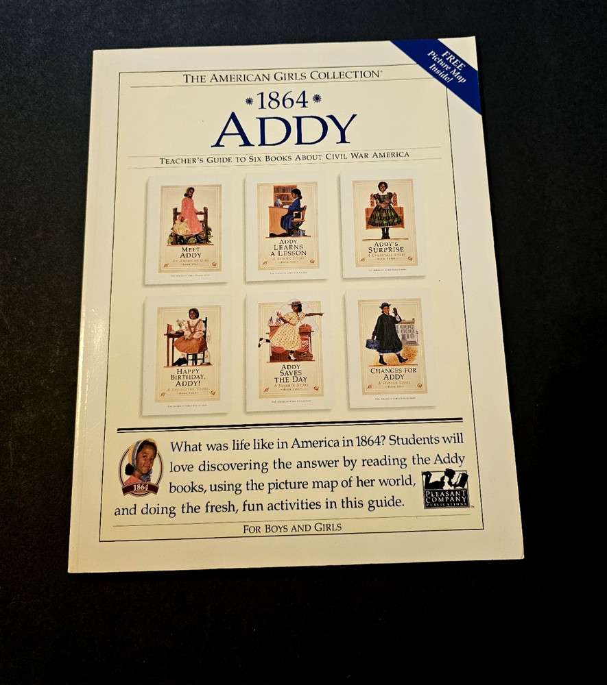 Pleasant Company Addy Teacher Guide to 6 Books by Roberta Johnson