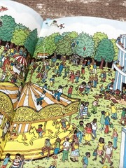 VTG Where’s Waldo Book Bundle-Find Waldo Now, In Hollywood-1st Edition Hardcover