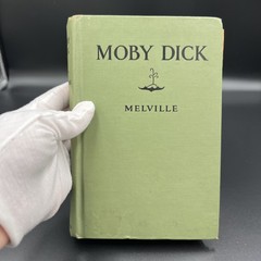 Moby Dick Vintage Saalfield Hardcover 1931 Illustrated Conyers Herman Melville