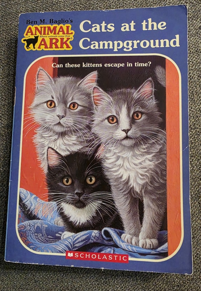 Animal Ark Cats at the Campground by Ben M. Baglio, Ages 9-12, Paperback