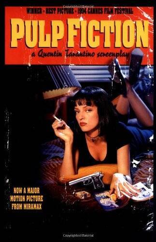 Pulp Fiction: A Quentin Tarantino Screenplay – Paperback – VERY GOOD