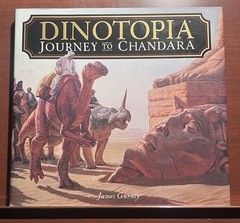 James Gurney SIGNED Bookplate 1st Edition DINOTOPIA: JOURNEY TO CHANDARA Book