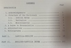 CAHUILLA DICTIONARY By Hansjakob Seiler & Kojiro Hioki, 1979 Paperback