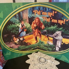 Huge 23”x16” The WIZARD OF OZ By L. Frank Baum Oversized Picture Book VG 2000 ✨
