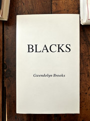 SIGNED/INSCRIBED! Blacks by Gwendolyn Brooks (1991, Hardcover, Dust Jacket)