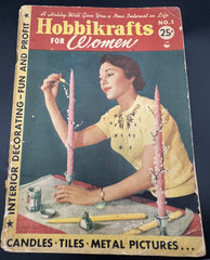 1953 Hobbikrafts for Women Issue No. 1 Magazine