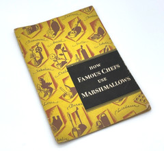 How Famous Chefs Use Marshmallows Recipes Cookbook Vintage 1930-39 pages