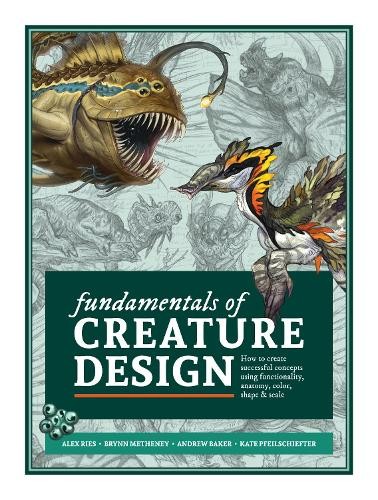 3dtotal Publishing Fundamentals of Creature Design (Paperback)