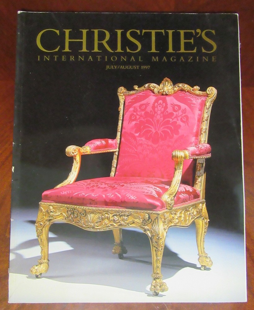 CHRISTIE’S CATALOG INTERNATIONAL MAGAZINE 88 PAGES 1997