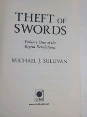 Lot 3 Riyria Revelations PB Books Theft Swords Rise Empire Heir Novron Sullivan