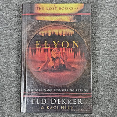 The Lost Books LOT Of 4 Vol 2 3 4 6 Ted Dekker HC Infidel Renegade Chaos Elyon