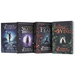 The Kingkiller Chronicle by Patrick Rothfuss 4 Books Collection Set -Fiction- PB