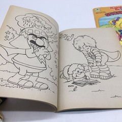 Rainbow Brite Coloring Book + Sticker Fun Golden Books Vtg 1984-85 UNUSED NOS