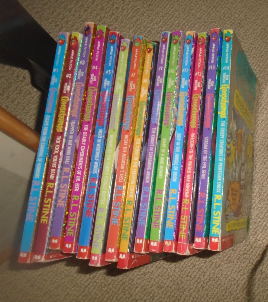 14 Give Yourself Goosebumps books CYOA series-1 to 14 R.L. Stine