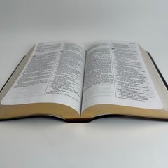 Holy Bible Tyndale TBN Parallel KJV NLT Burgundy Gold Gilt Special Edition Study