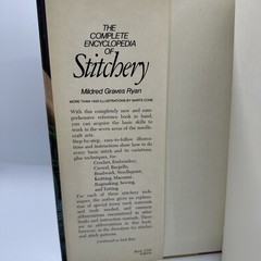 The Complete Encyclopedia of Stitchery Mildred Graves Ryan Hardcover Needlepoint