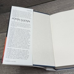 John Glenn: A Memoir SIGNED 1st Print 1999 Autobiography Bantam Books HCDJ