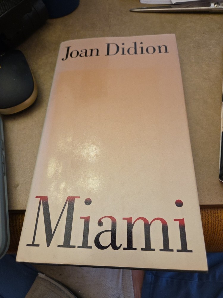 Miami by Joan Didion (1987, Hardcover)