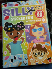 NEW Silly sticker fun activity book create silly faces over 80 stickers