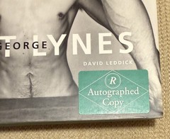 GEORGE PLATT LYNES by David Leddick (2000 HC) SIGNED COPY, 10×13, Lg. B&W, 240pp