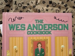 Wes Anderson Signed Cook Book SWAU COA Rare Los Angeles Event Director