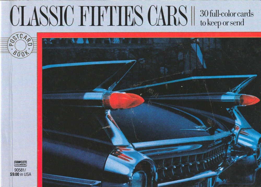 Classic Fifties Cars: A Book of 30 Oversized Postcards by Pavilion Books (1991)