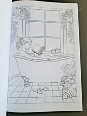 Book Club -Coloring Book From Best-Selling Colouring Heaven Collection-48 Prints