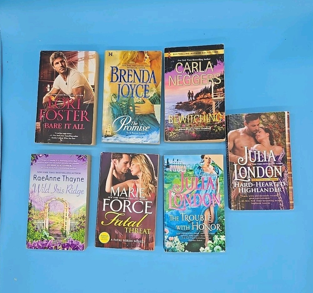 Lot of 7 Harlequin Romance Paperback Book 2010s Thayne Neggers Joyce London