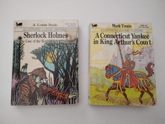 Lot Moby Books Illustrated Classic Editions Vintage Mini Twain Doyle Verne + PB