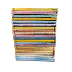 The Babysitters Club Lot of 37 Vtg Chapter Books Ann M Martin Apple Fiction READ