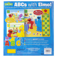 Sesame Street – Abcs with Elmo! 30 Button Sound Book – Great for Learning First