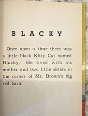 Blacky – C. M. Bartrug – Illus. Charles E. Barker – HC, 1939 McLoughlin