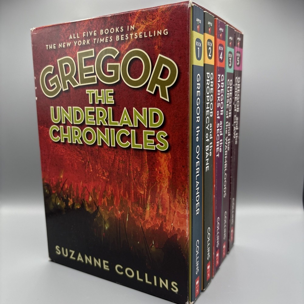 Gregor the Underland Chronicles Box Set Suzanne Collins 5 Book Softcover Fantasy